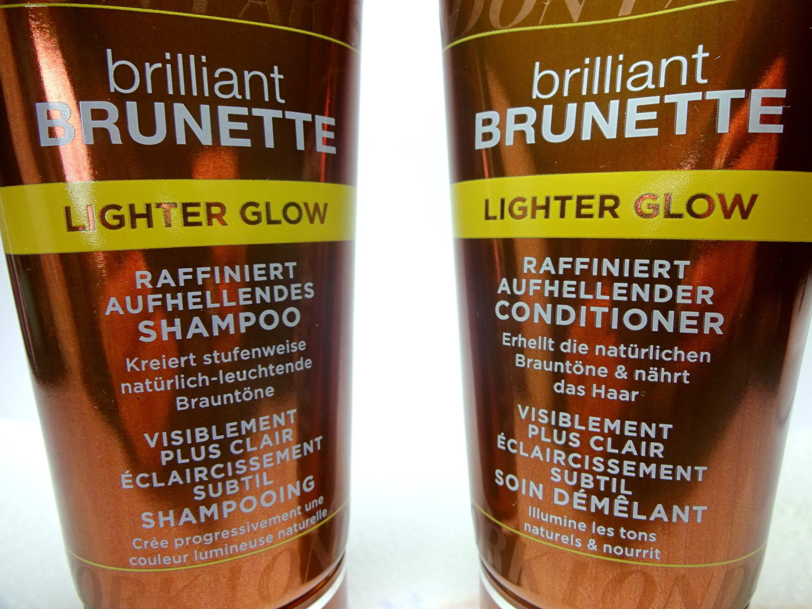 Review John Frieda Brilliant Brunette Lighter Glow Shampoo Conditioner Lieselotteloves